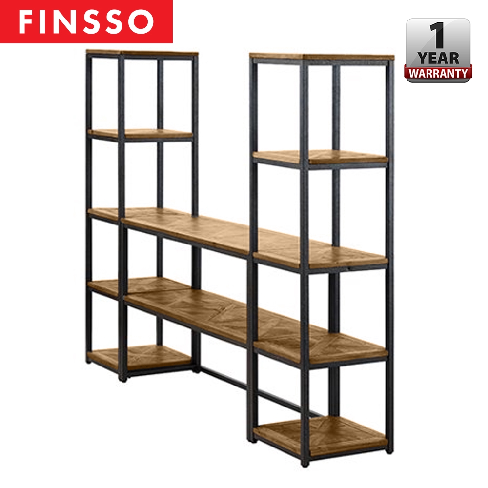 FINSSO: TV Cabinet with Shelf Rack