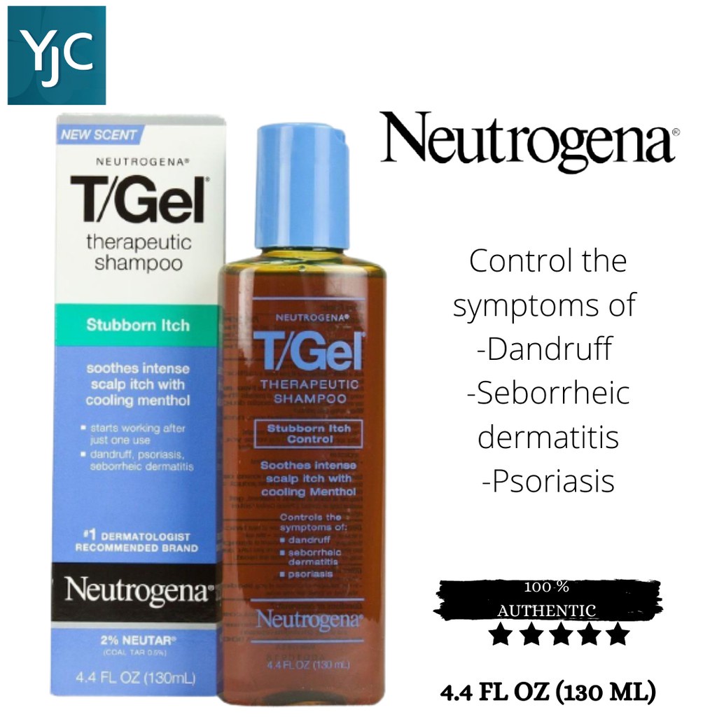 Neutrogena T Gel Therapeutic Shampoo Stubborn Itch 4 4 Fl Oz Shopee Malaysia