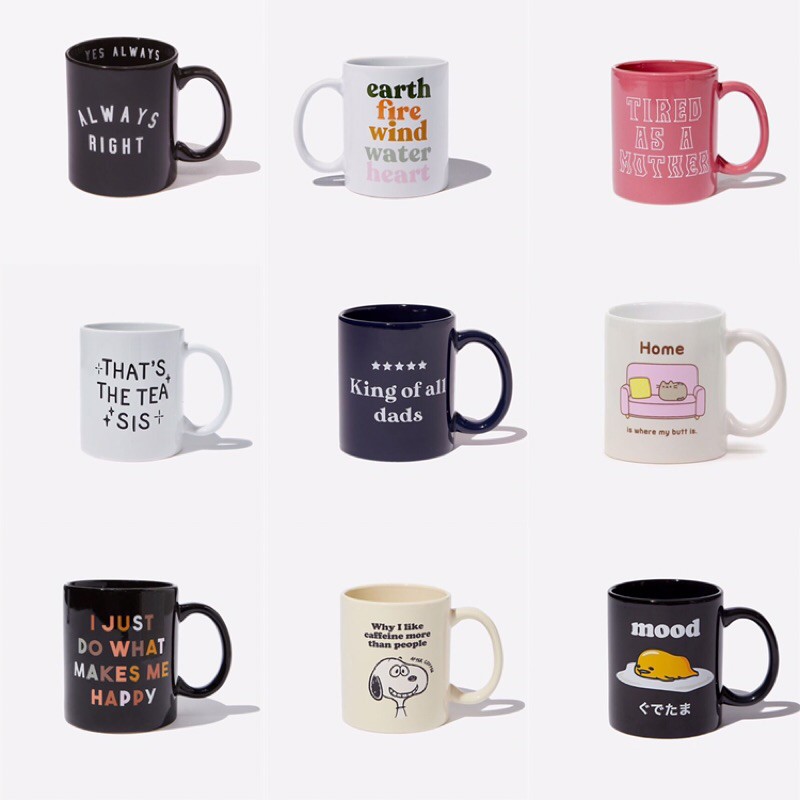 TYPO Anytime Mug Gudetama/ Captain Planet | Shopee Malaysia