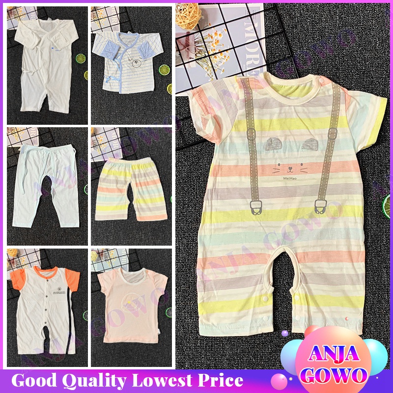 Baby Jumpsuits Newborn Baby Clothes Long-sleeved Short-sleeved Tops Cotton Clothes for Newborn Romper Baby Girls Boys