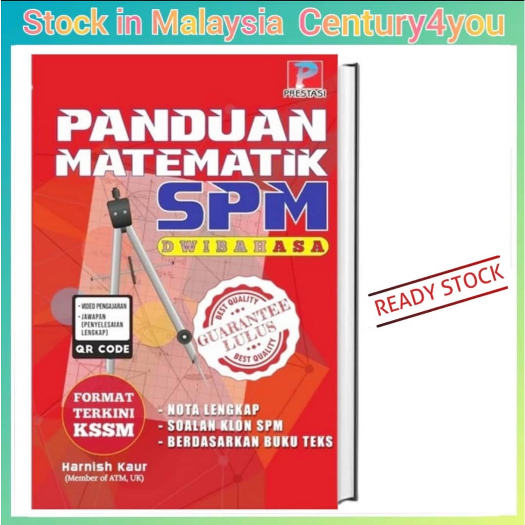 Panduan Matematik SPM Dwibahasa (NEW 2022) | Shopee Malaysia