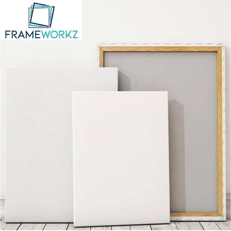 Stretched Artist Canvas [A2,A3,A4] for Oil Acrylic Painting Shopee