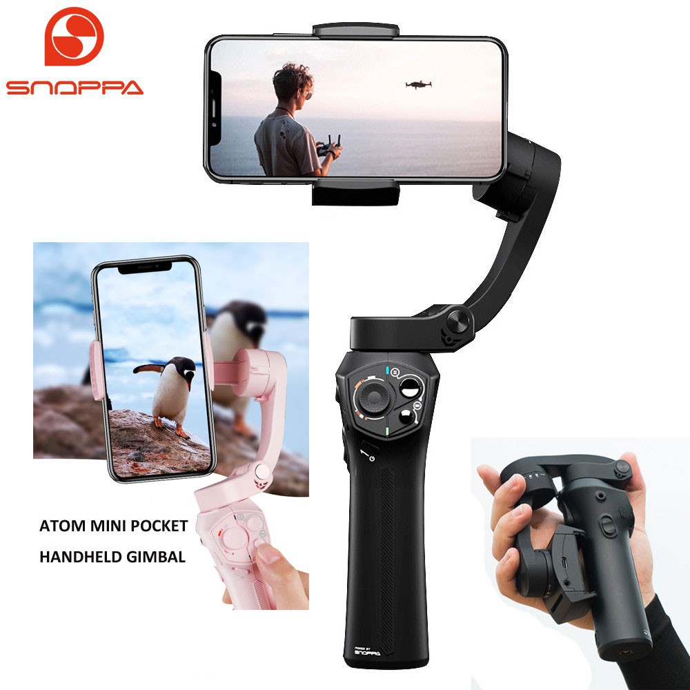 Snoppa Atom 3 Axis Folding Stabilizer For Smartphone Stabilizers Supports