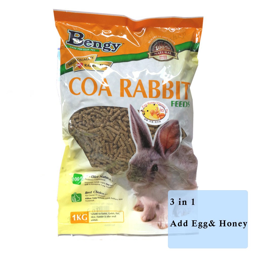 Bengy COA High Quality Rabbit/Guinea Pig Feed Food Pellet Pets Food