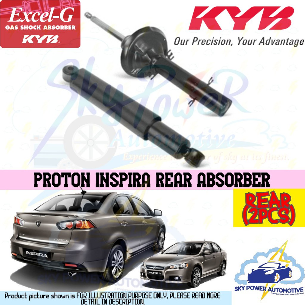 PROTON INSPIRA (P390A) / MITSUBISHI LANCER (CY4A) KAYABA (KYB) EXCEL G