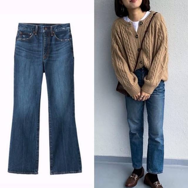 flare jeans uniqlo