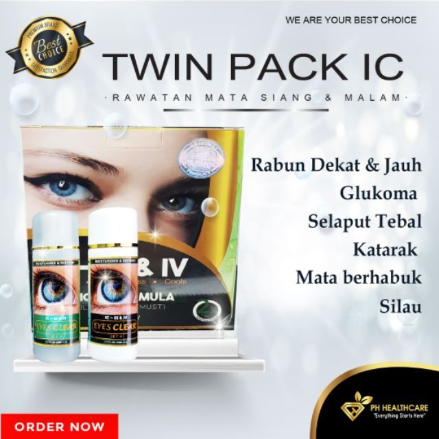 PREMIUM Rabun Silau Katarak Eye Care Day Night  Shopee 