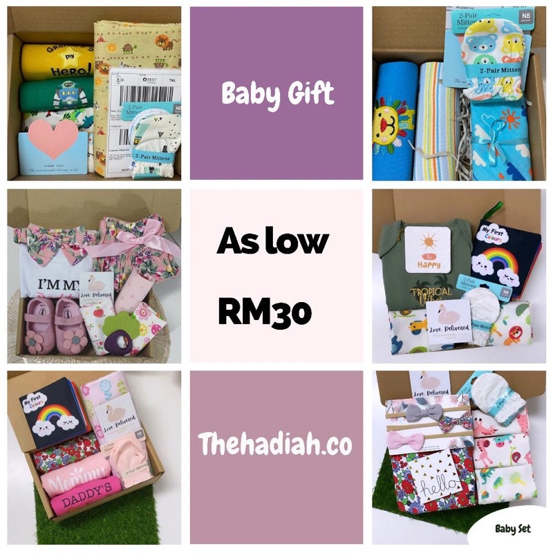SALE ERR Newborn Baby Gift Set Raya Untuk Baby Newborn hamper baby