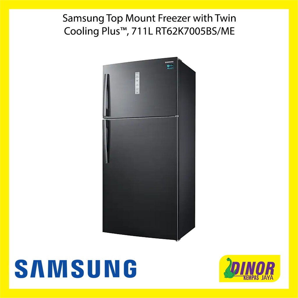 Samsung Top Mount Freezer with Twin Cooling Plus™, 711L RT62K7005BS/ME Shopee Malaysia