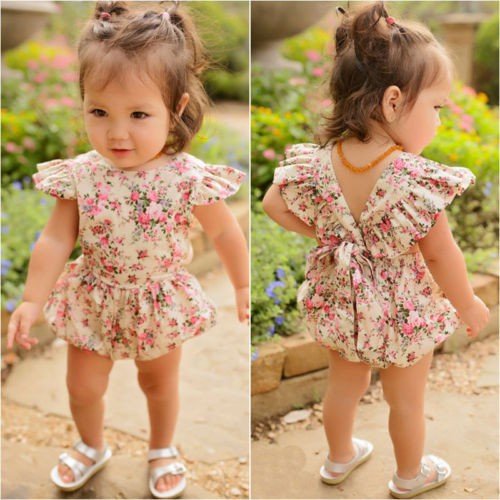 baby girl romper summer