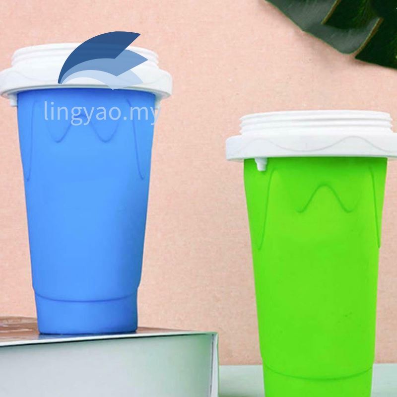 ✦Slushy Magic Ice Cream Maker Squeeze Peasy Slush Quick Cooling Cup Milkshake Bottles/ice maker/slushy maker/Cooling Cup