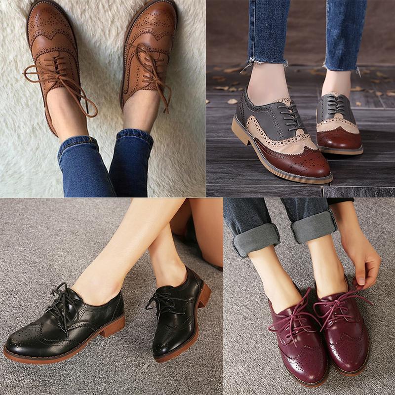 Shop Oxfords Brogues Products Online Flats Women S Shoes Dec 2020 Shopee Malaysia