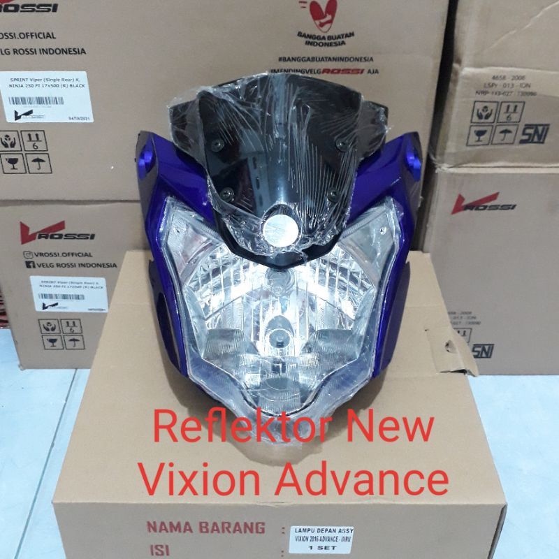 Multi Purpose New Vixion Advance Lightning Headlight Reflector Nvl Nva Guise Headlamp Vix Motorcycle Lights - Image 4