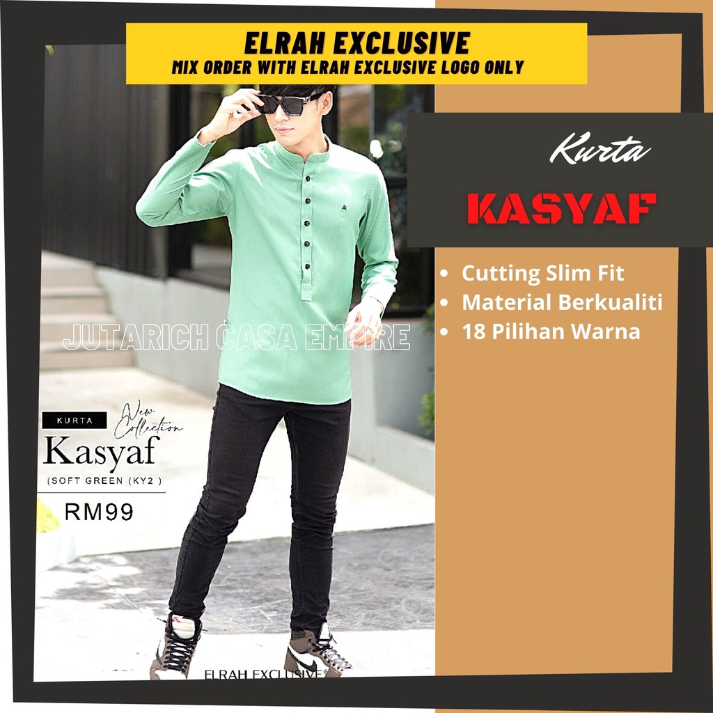 kurta-kasyaf-slim-fit-part-1-by-elrah-exclusive-shopee-malaysia