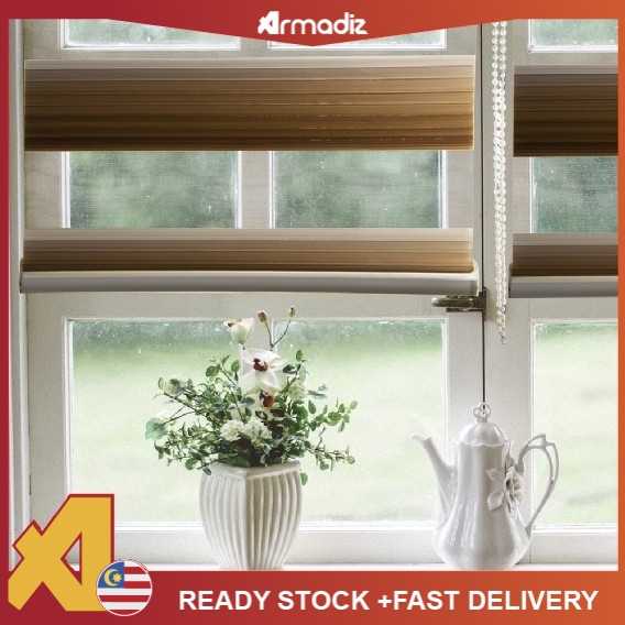 Roller Blind Modern Darkening Dual Shade /Zebra-Stripe ...