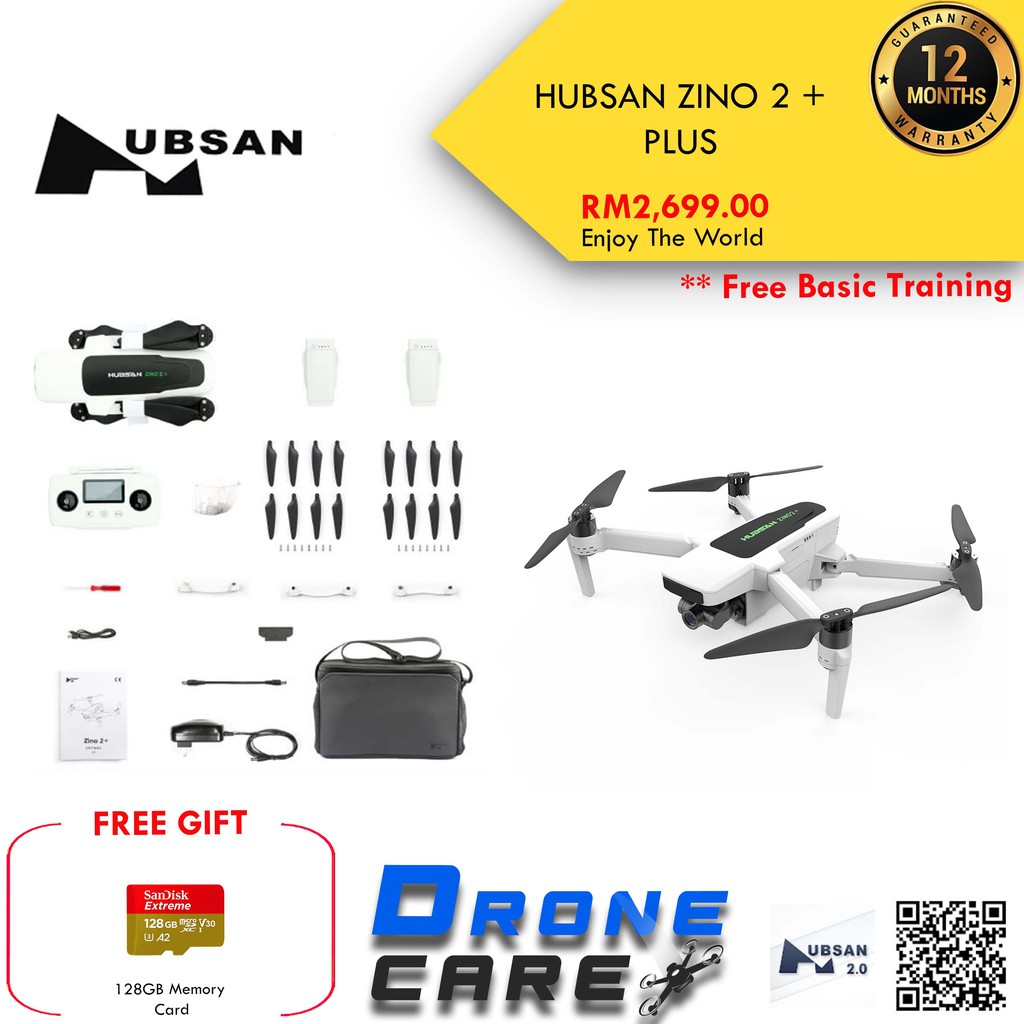 (READY STOCK) HUBSAN ZINO 2 PLUS, HUBSAN ZINO PRO PLUS, PORTABLE COMBO