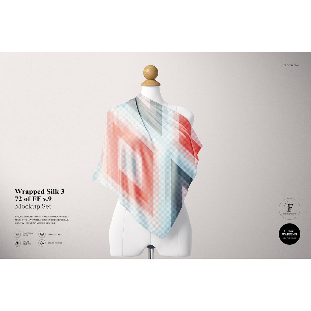 Download Tudung Mockup Psd I Photoshop I Template Photoshop