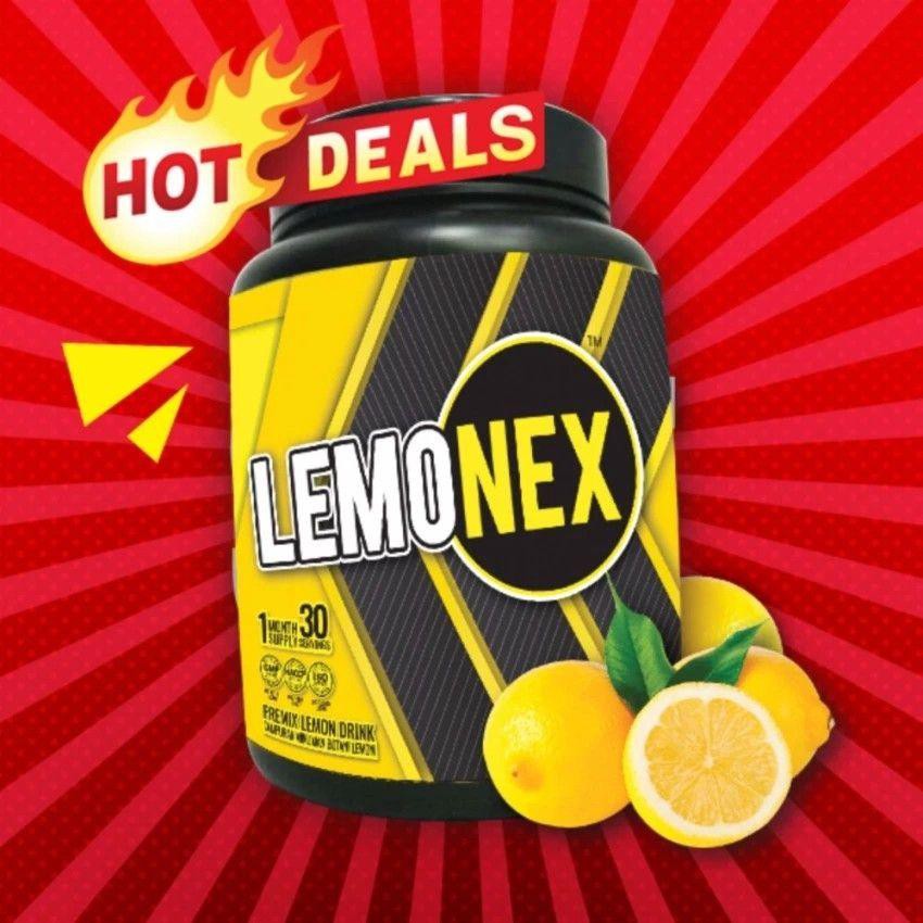 (READY STOCK) LEMONEX FAT BURNER 30 Sachets Full Pack 1 Month Supply