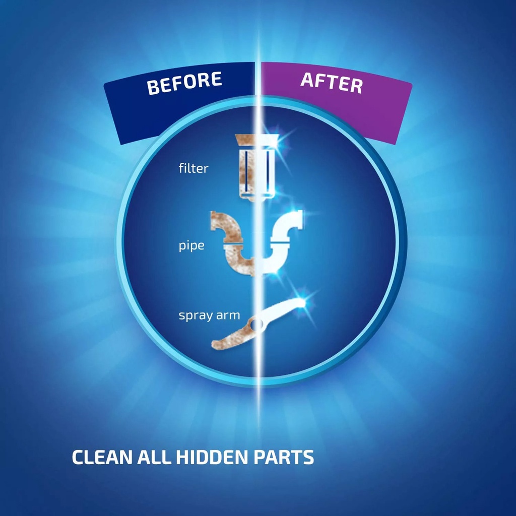 Finish Machine Dishwasher Cleaner Regular / Lemon 250ml Shopee Malaysia