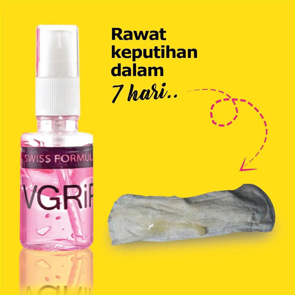 Ubat Keputihan Vgrip Serum 100 Berkesan Shopee Malaysia