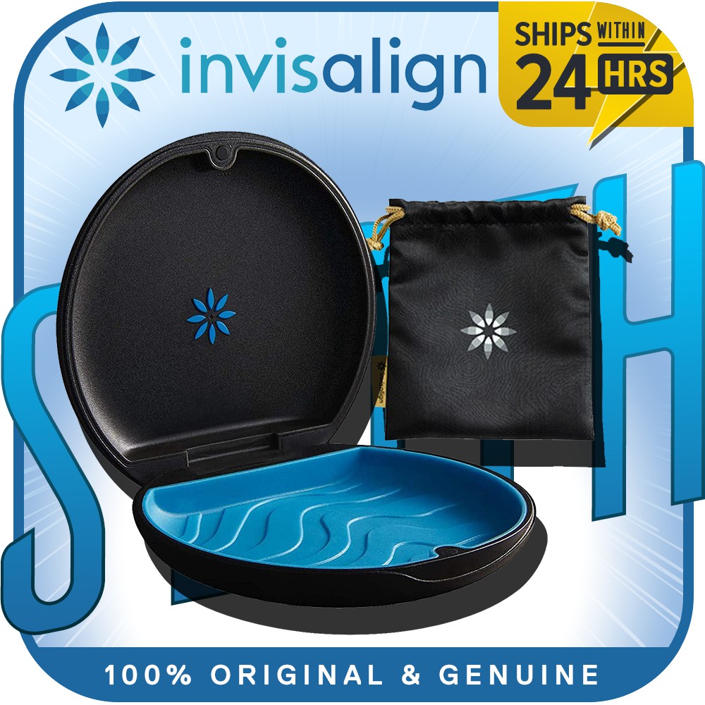 Invisalign Aligner and Retainer Case Black Shopee Malaysia