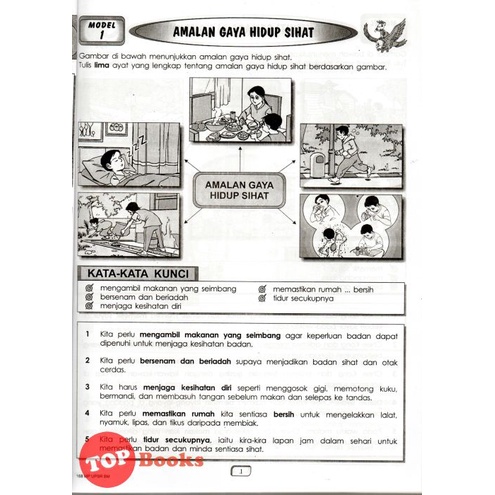 Topbooks Potensi 168 Model Penulisan Bahasa Melayu Tahap Dua Tahun 4 5 6 168篇马来文书写范例upsr Sjkc 2021 Shopee Malaysia