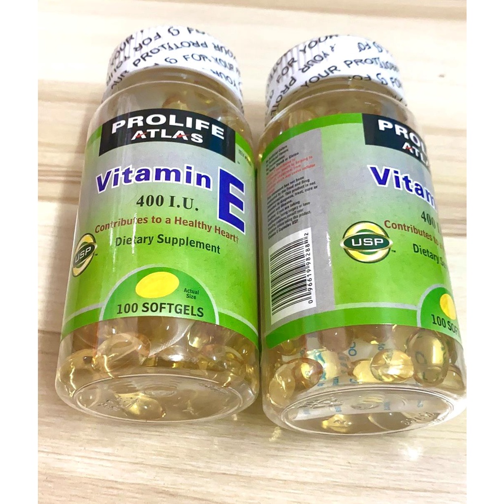 ️VITAMIN E ️ 400 IU 100 capsules best seller-