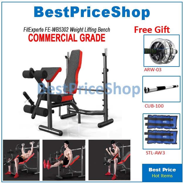 Bps All In One Function Weight Lifting Barbell Dumbbell Squat Rack