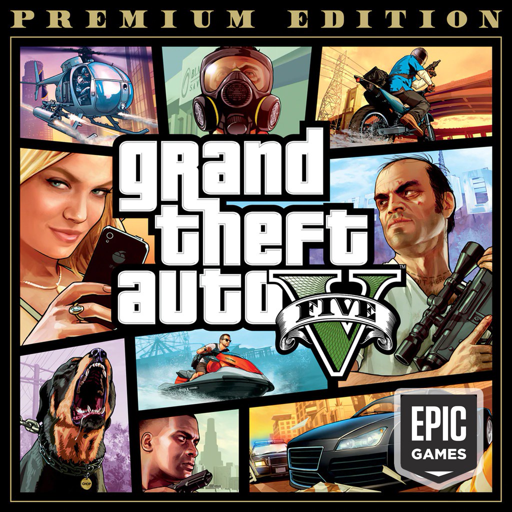 Hot Stock Gta 5 Online Epic Games Premium Edition 16 Free Games Changeable E Mail Pass New Fresh Account Shopee Malaysia