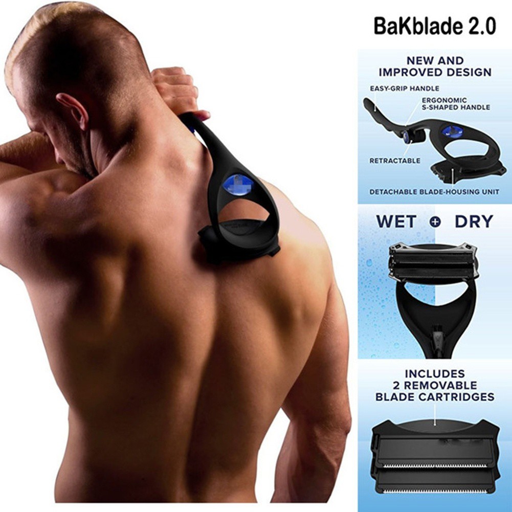 back hair shaver