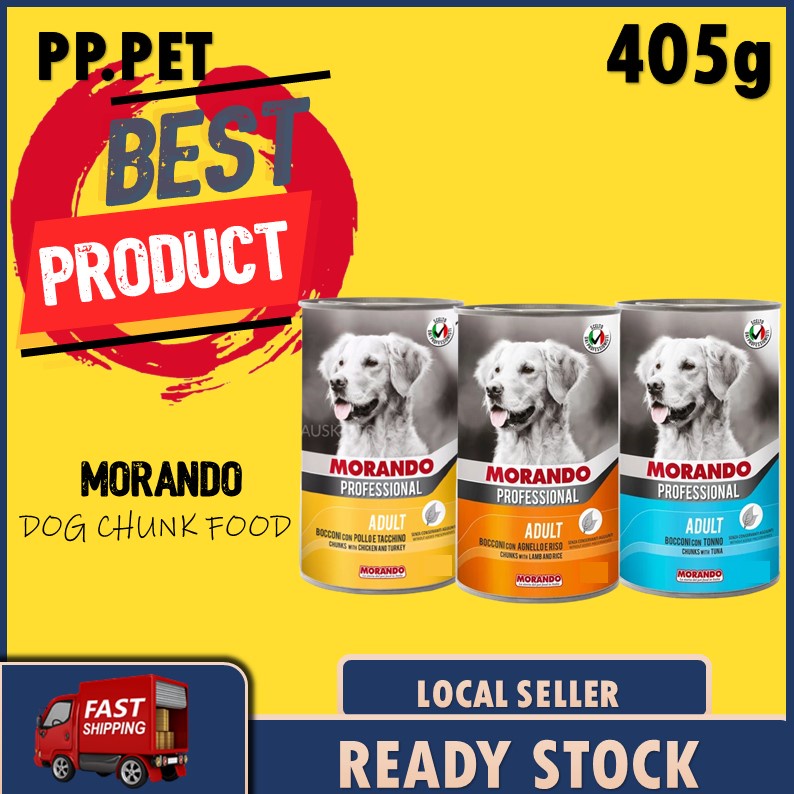 Morando Professional Chunks Dog Canned Food / Dog Wet Food 405G
