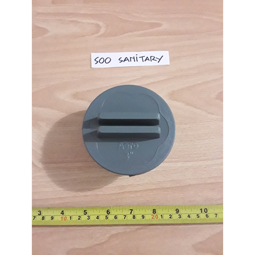 Clean out 3 "Asvira pvc Pipe Cover pvc Pipe Cover 3 "Asvira Shopee