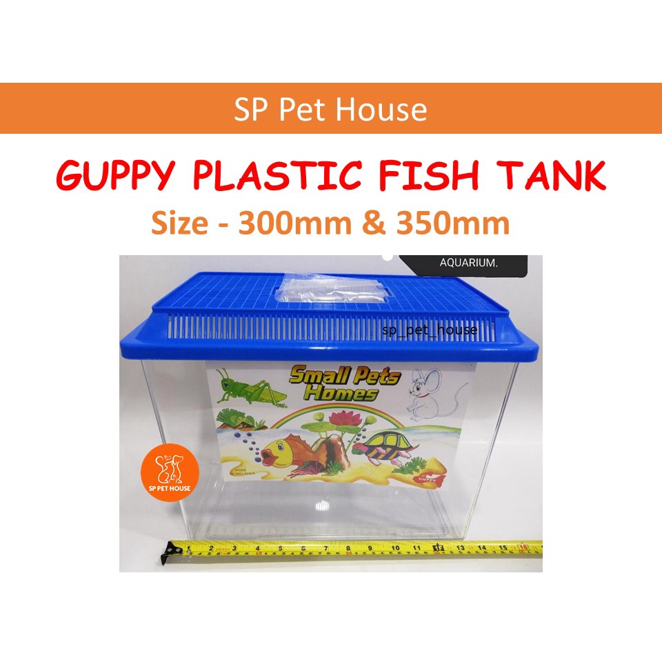 Aquarium Guppy Fish Tank 300mm 350mm / Plastic Fish Tank 30cm 35cm