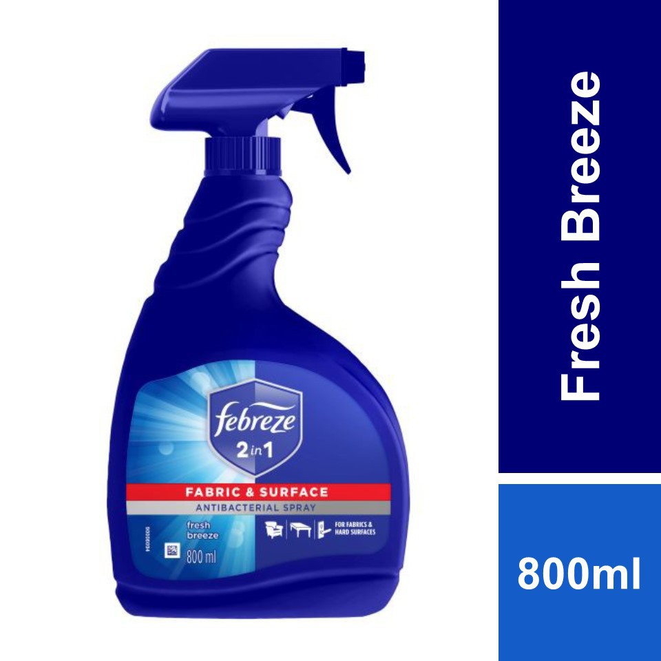 Febreze 2in1 Antibacterial Disinfectant Fresh Breeze (800 ml