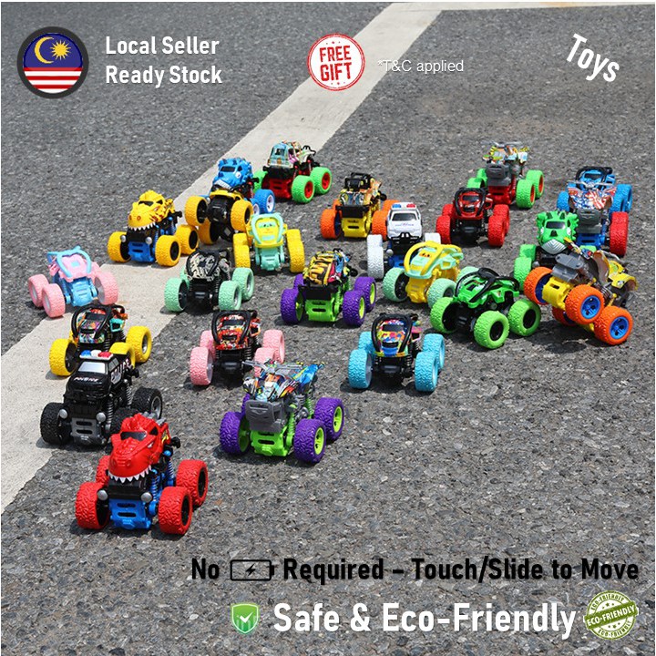 Mainan Kanak Kanak Kid Toy Kereta Cars Vehicle Outdoor 4 Wheels Action Trick Shopee Malaysia