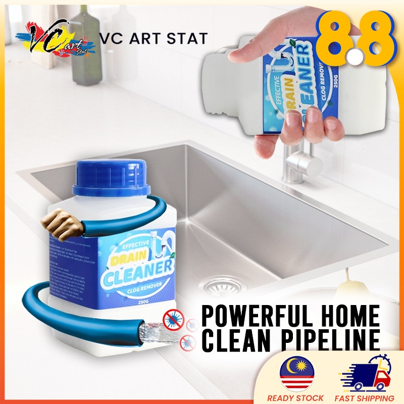 Powerful Home Clean Pipeline Dredge Helper Ubat Sinki Tersumbat/Pipe