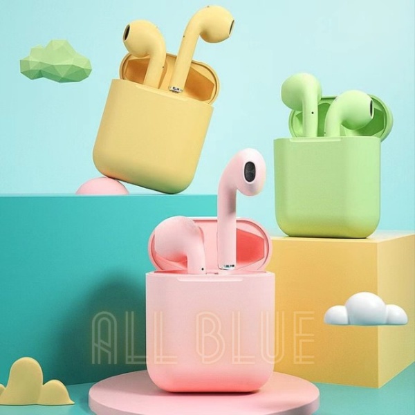 [MACARON] Colorful inPods 12 Macaron TWS Wireless Bluetooth Earphone in-Ear Headset Touch Control 5.0