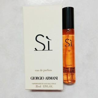 giorgio armani si 20 ml