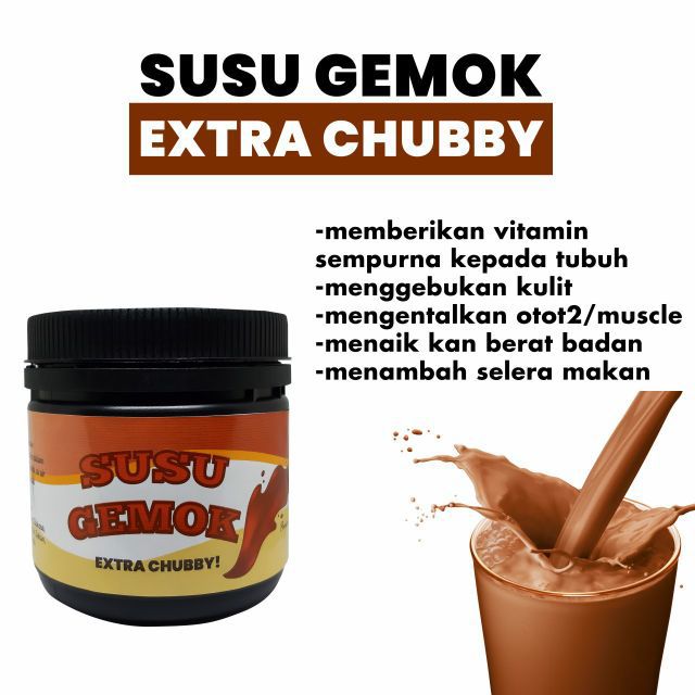 Susu Gemuk Extra Chubby Perisa Coklat Shopee Malaysia