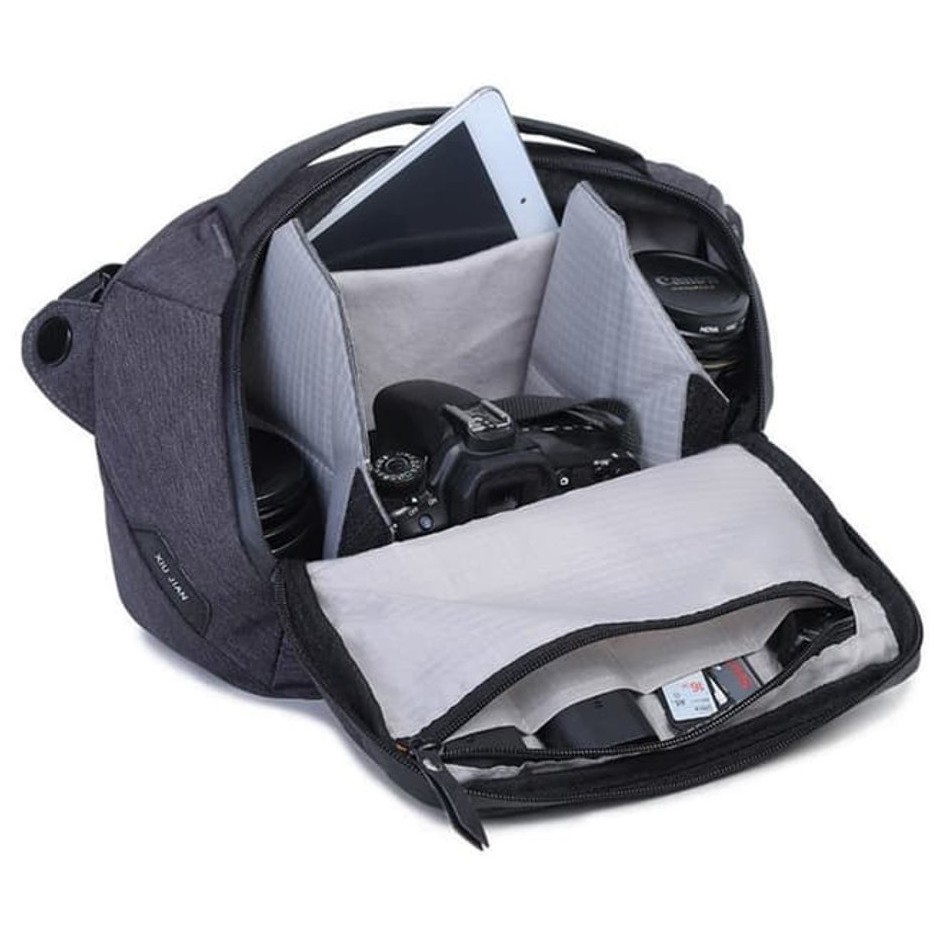 Xiu Jian Everyday Sling 5l Camera Bag Shopee Malaysia