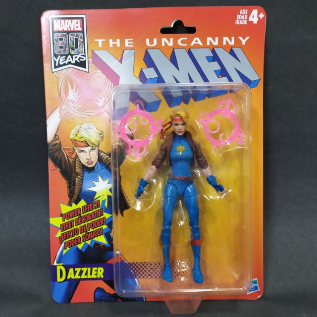 Marvel Legends X-Men Retro DAZZLER 6” Figure Marvel 80 Years | Shopee ...