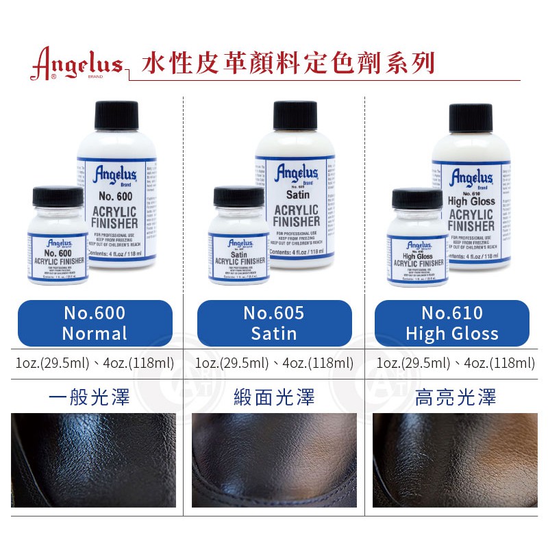 What's the Difference Between Angelus Acrylic Finishers?