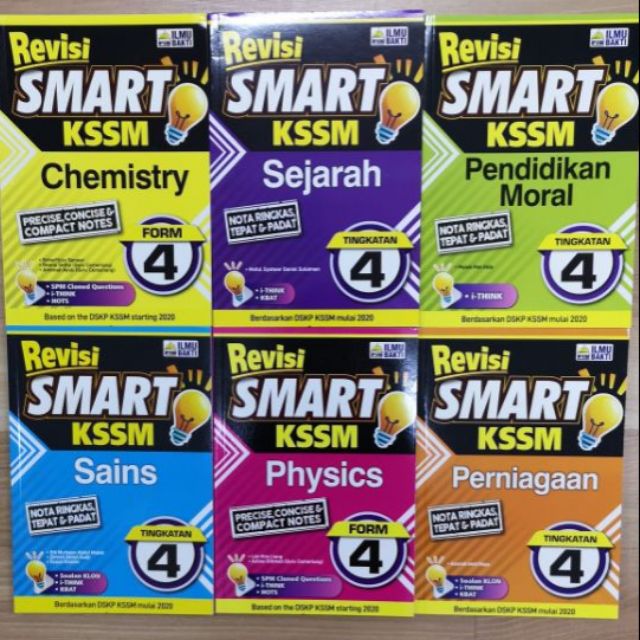 Revisi SMART KSSM  Tingkatan 4  Shopee Malaysia