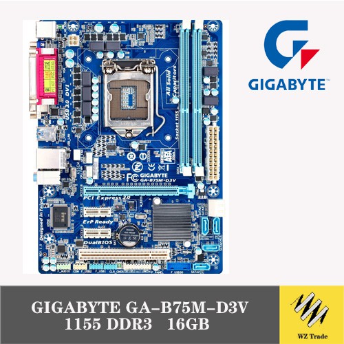 Gigabyte Ga B75m D3v Desktop Motherboard B75m D3m B75m D2p B75m Hd3 B75 Ds3v Ga B75m D2v Shopee Malaysia