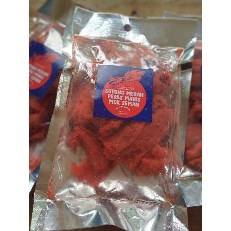 Ready Stock Sotong Merah Pedas Manis Shopee Malaysia 2922