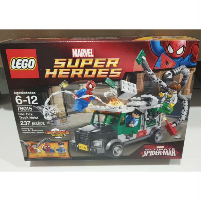 LEGO 76015 Marvel Super Heroes Doc Ock Truck Heist (NEW) | Shopee Malaysia