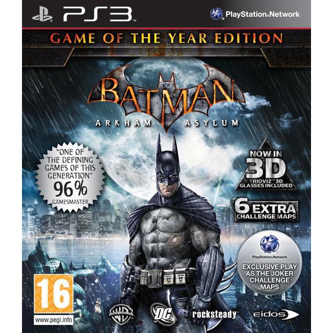PS3 Batman: Arkham Asylum - Region 2 | Shopee Malaysia