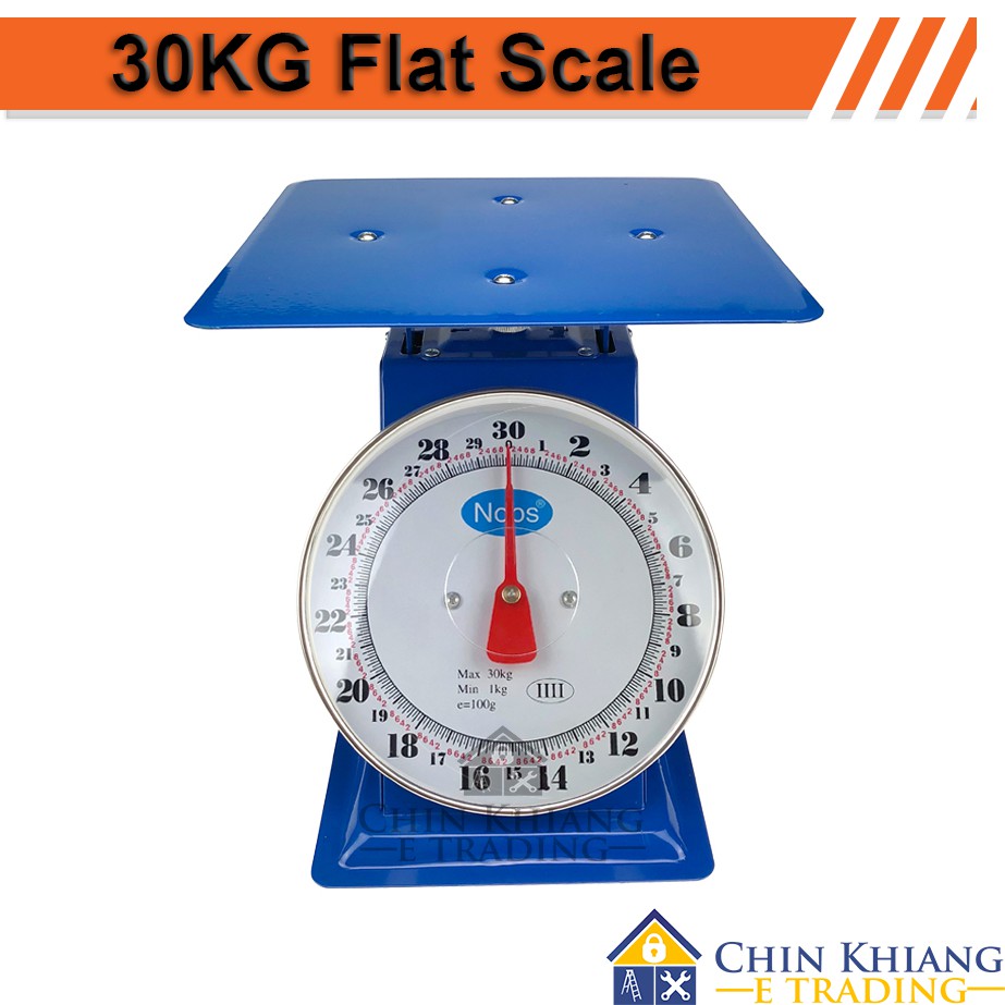 Scale CMB30 Commercial Mechanical Weighing Scale Flat 30kg Shopee