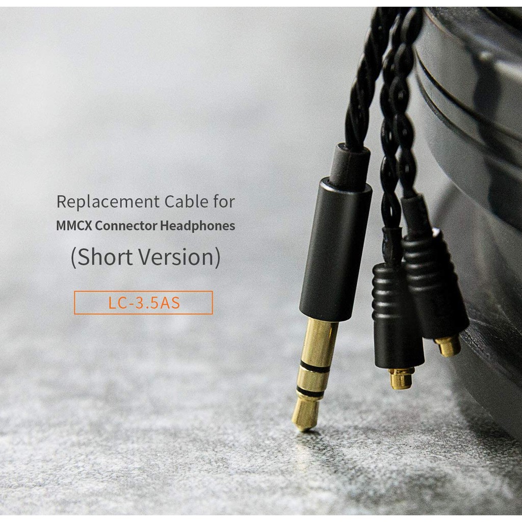 FiiO LC3.5AS 40cm Short Replacement Cable Standard MMCX 3.5mm