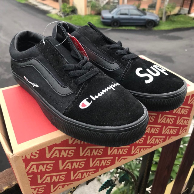 vans x champion x supreme